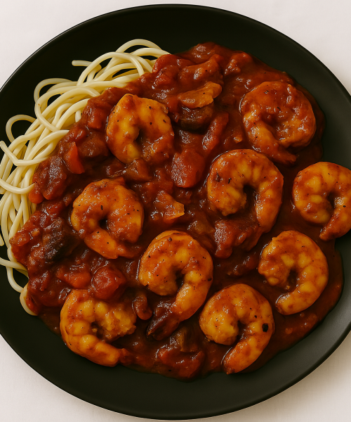 shrimp spaghetti